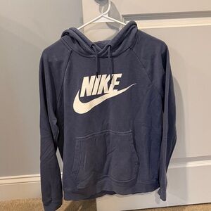 Nike Navy Blue Pullover Hoodie